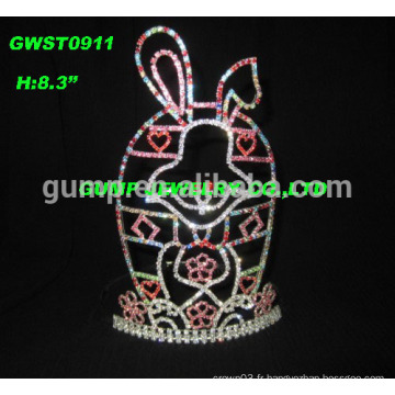 Bunny Rabbit Tiara Easter Pageant Crown